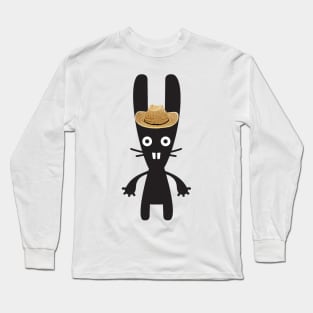 cowboy bunny Long Sleeve T-Shirt